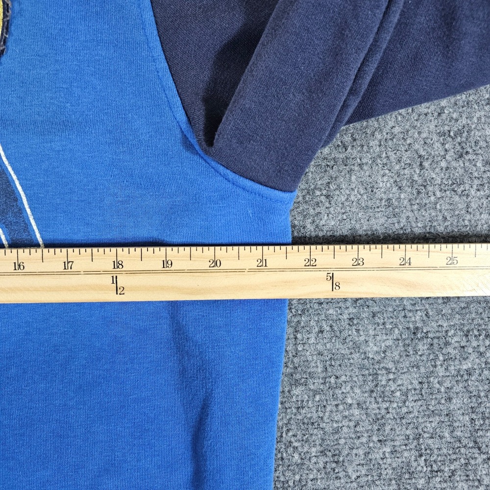 Y2K‎ Puma Italia Track Jacket Mens Full Zip Blue Soccer Football Size Medium - Picture 6 of 7